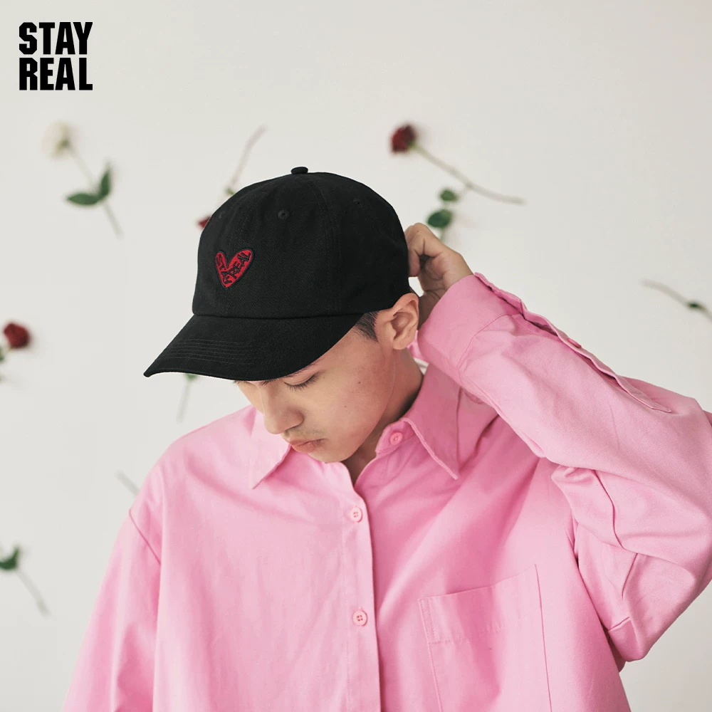 Кепка-панама STAYREAL для мужчин и женщин, джинсово-хлопковая кепка с вышивкой, для любимого, с вышивкой
