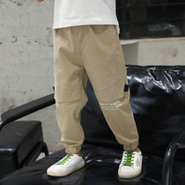 Small Elephant Ham Boy Clothing Boy Spring Autumn Thin Pants Children Casual Long Pants 2020 Chunxia New CUHK Tong Han Edition