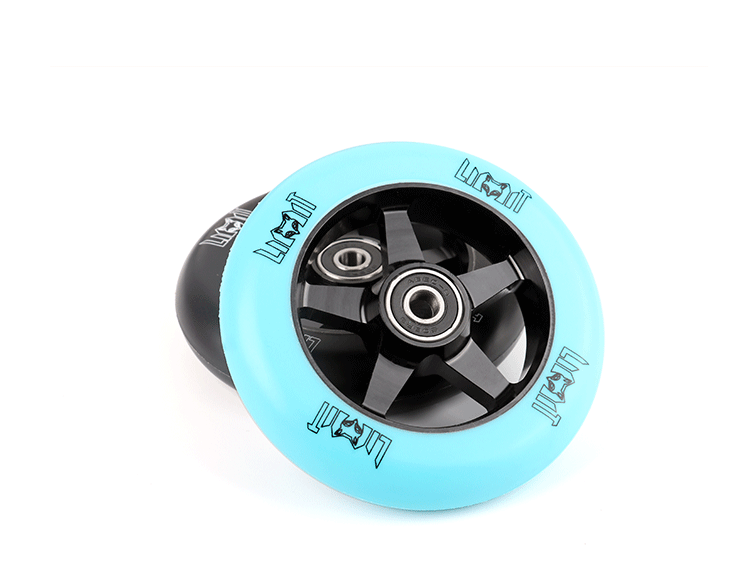 Hạn chế nhôm bên trong khóa bánh xe 110 x24 mm chuyên nghiệp bánh xe ván trượt cực kỳ đàn hồi cao chống câm - Trượt băng / Trượt / Thể thao mạo hiểm ván trượt cân bằng