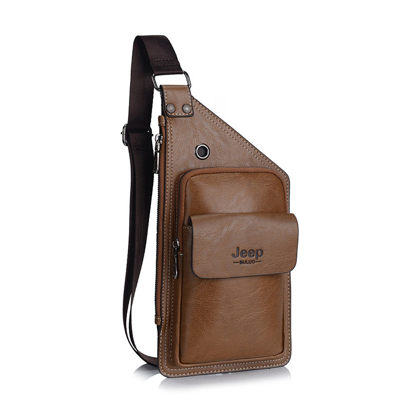 2020 new men's chest bag trendy foreign trade bag casual shoulder bag messenger bag men's shoulder bag shoulder bag diagonal backpack