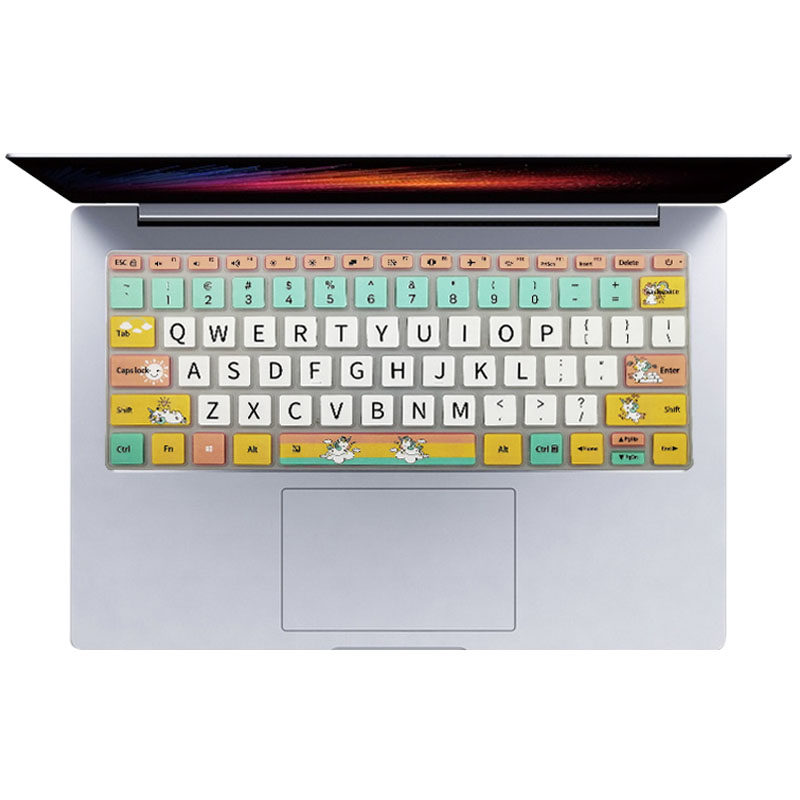 Apply 12 5-inch Xiaomi Air Cartoon Keyboard Film 161201-AI YC Laptop Dust Pad Cover