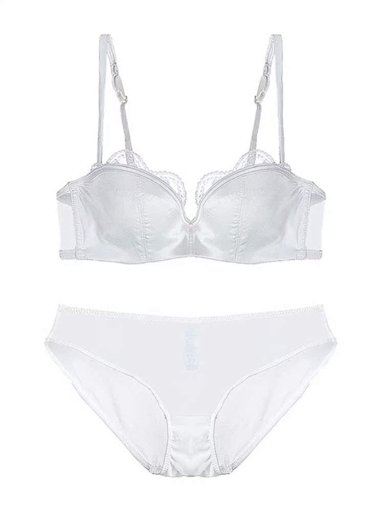 Châu Âu và Hoa Kỳ mới satin thoải mái cốc cotton mỏng gợi cảm ngực trần ren bên phụ nữ đồ lót tóm tắt áo ngực đồ bơi nữ đẹp