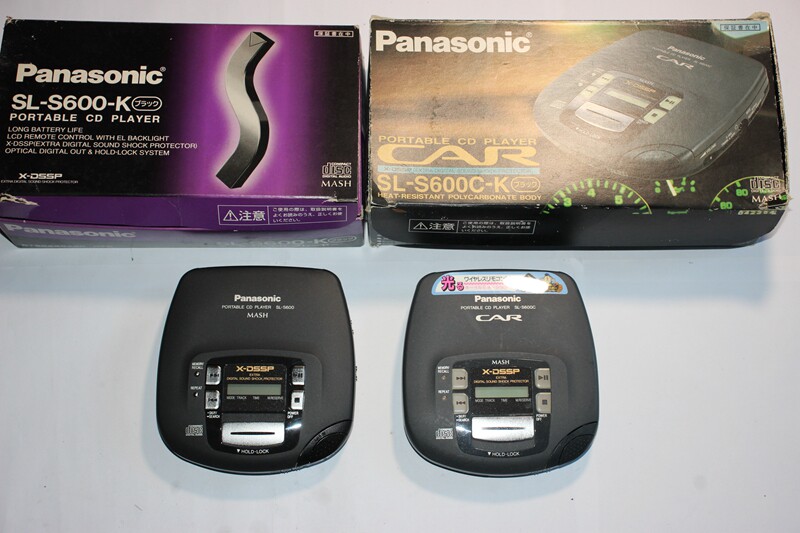 Panasonic SL-S100 ポータブルCDプレーヤー 本体のみ 動作確認済