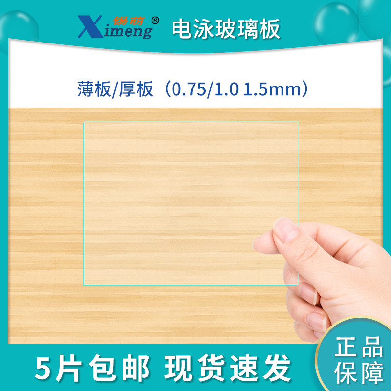 天能电泳玻璃板蛋白电泳制胶凝胶玻璃短板厚板通用伯乐bio-rad