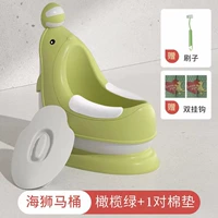 Оливково -зеленый + 1 пара хлопчатобумажных прокладков, щетка + крючок