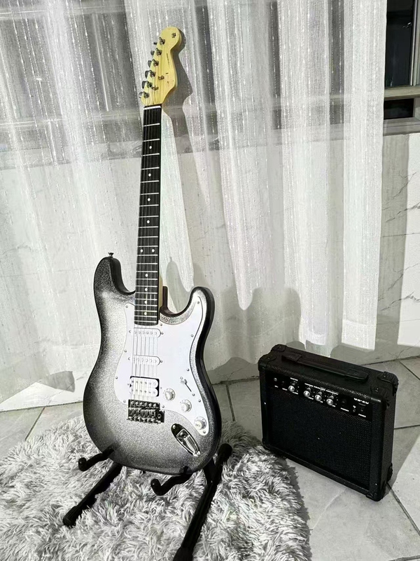 Electric Guitar Gradient Color Beginner's Kit Rock Novice Entry-Level Sound System Complete Set Electric Guitar Gradient Color Beginner's Kit Rock Novice Entry-Level Sound System Complete Set