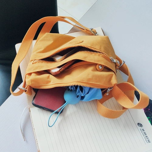 Маленькая сумка на одно плечо, легкая и тонкая универсальная сумка через плечо, маленький нейлоновый рюкзак