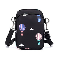 3503 Вертикальный черный воздушный шар