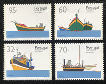 Special price Portugal Madeira stamps 1990 boat fishing boat 4 new