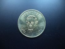 Special price Frances famous figure Division Tonda commemorative coin A coin coin red and black writer