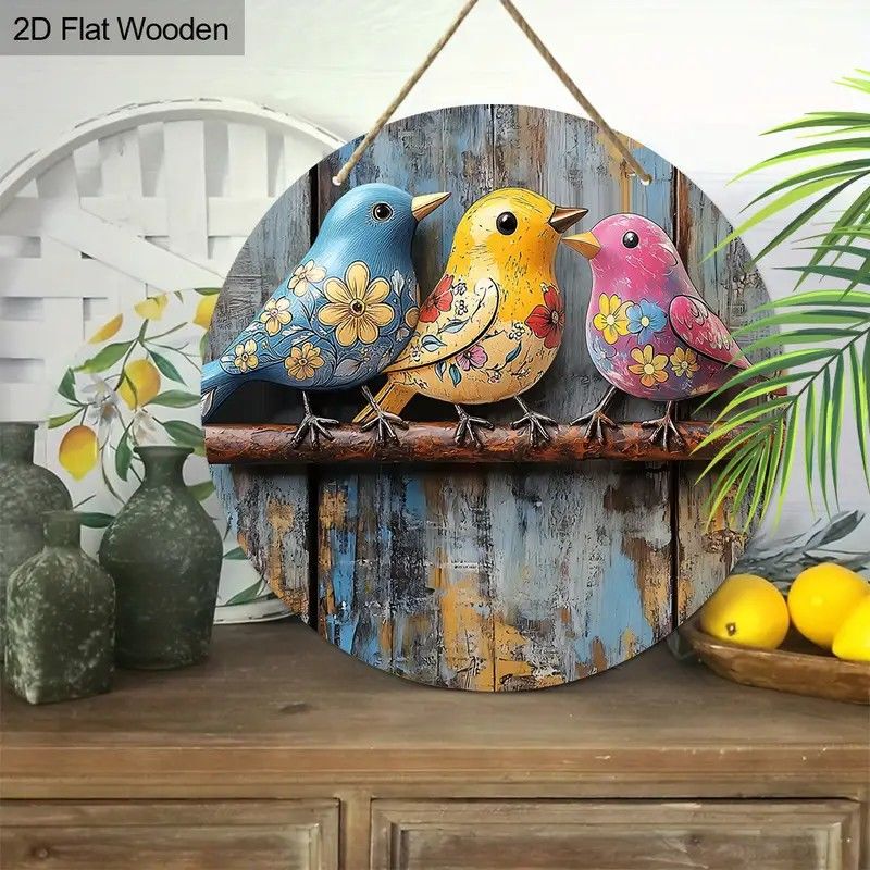 Special Wall Decoration for Courtyard Gardens, Atmospheric Wooden Panels, Creative Wooden Panel Hangings for Home Garages, Bars, Cafes, Etc