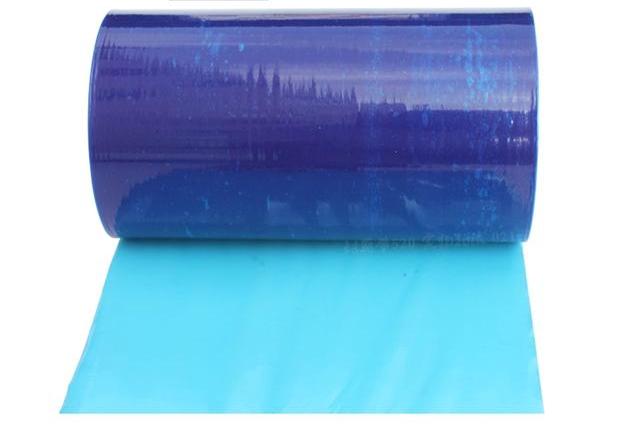 Blue PE màng bảo vệ băng kim loại thép không gỉ màng bảo vệ tự dính rộng 20 cm dài 100 mét chống trầy