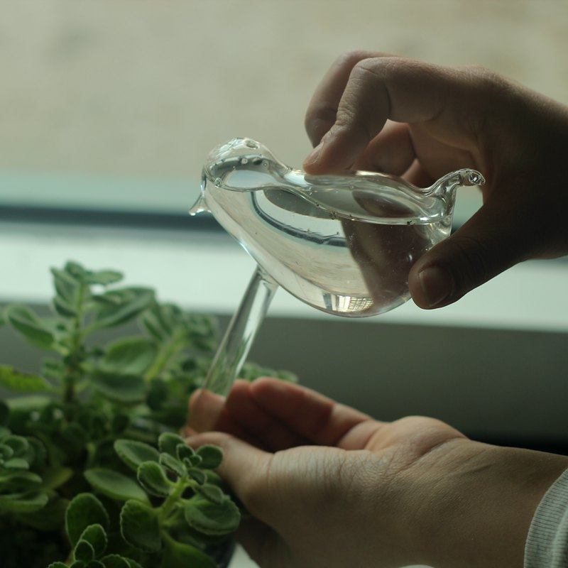 Fan home Bird glass Automatic flower Sprayer Dripper Watering device Potted plant seepage Gardening tools