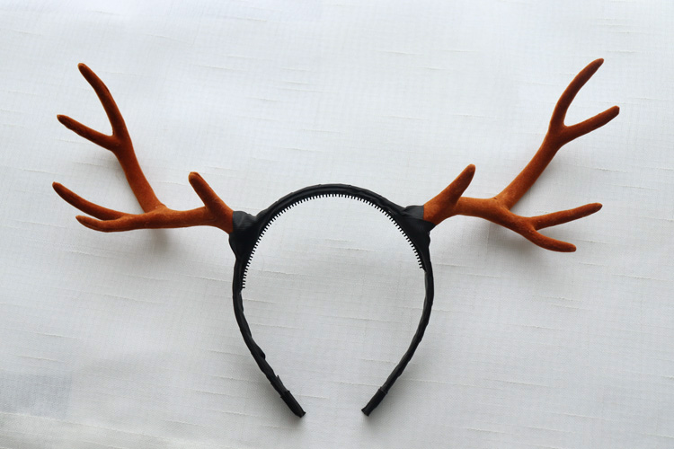 Giáng sinh Sen nữ headband mũ trùm đầu phòng thu hiệu suất chụp ảnh đạo cụ hình ảnh nai sừng tấm phụ kiện tóc headband phụ kiện tóc trẻ em
