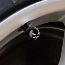 Car tire gas nozzle creative spherical valve cap personality devil decorative valve core cover universal modification