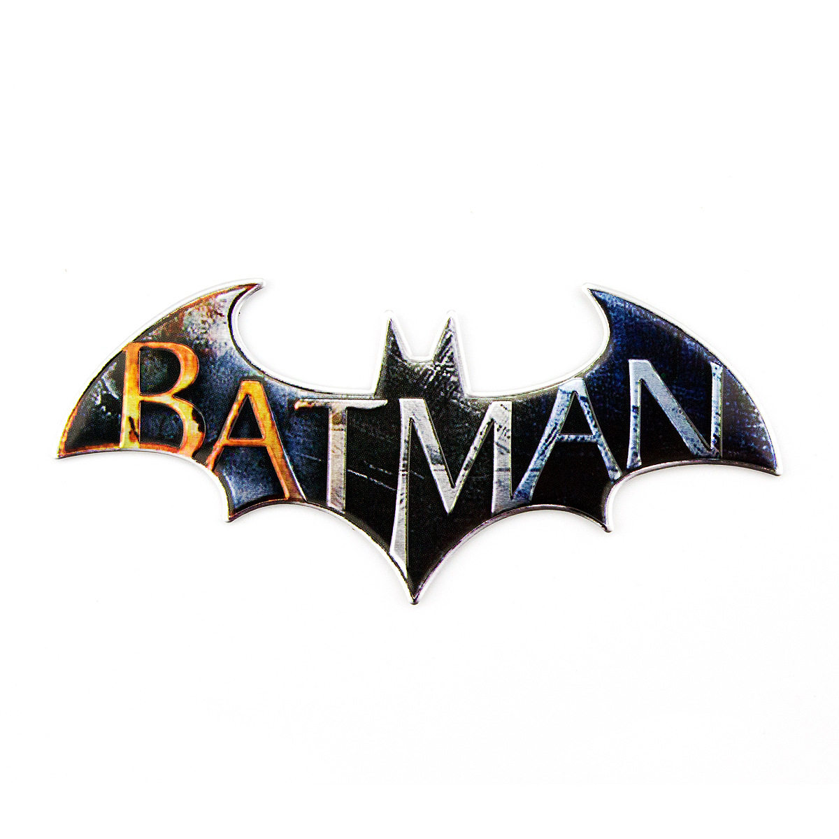 Batman modified car decoration sticker body personality sticker metal aluminum alloy three-dimensional sticker scratch to cover the car sticker