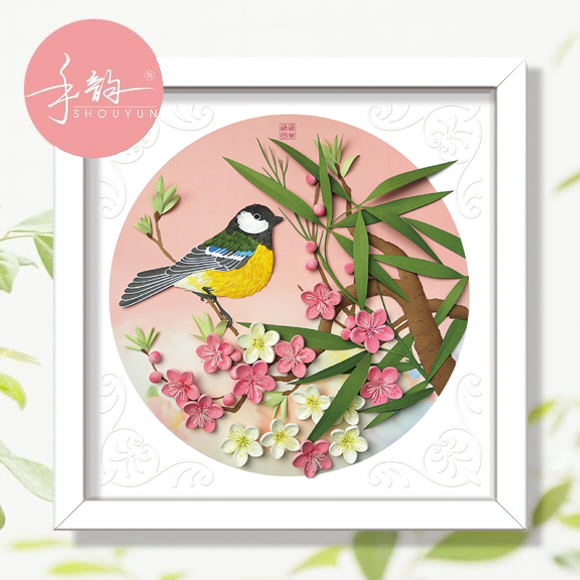 Hand Rhymes (Thriving) Material Package Roll Paper Painting Adult Folding Paper Creative Handmade Diy Making Suit