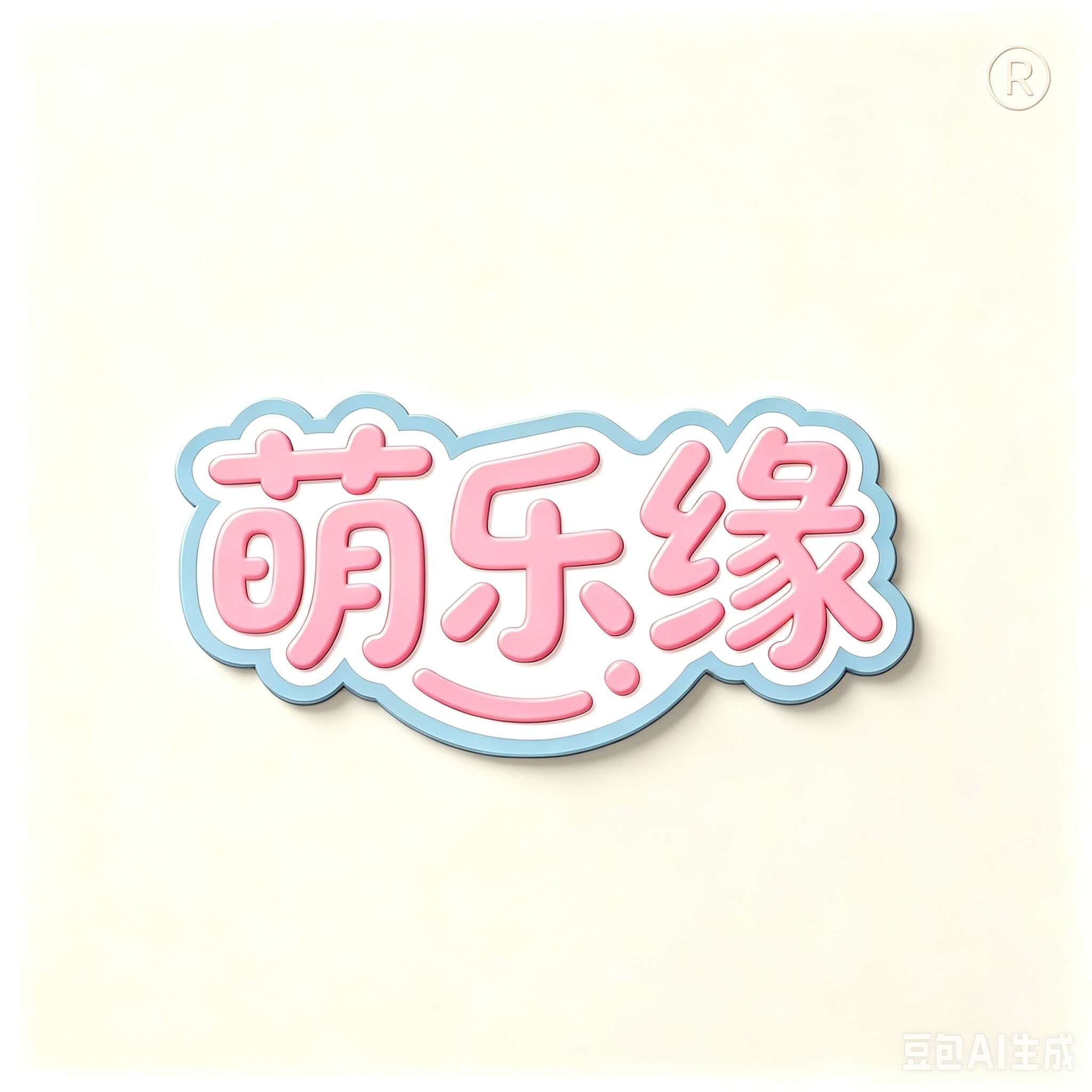 萌乐缘童装的LOGO
