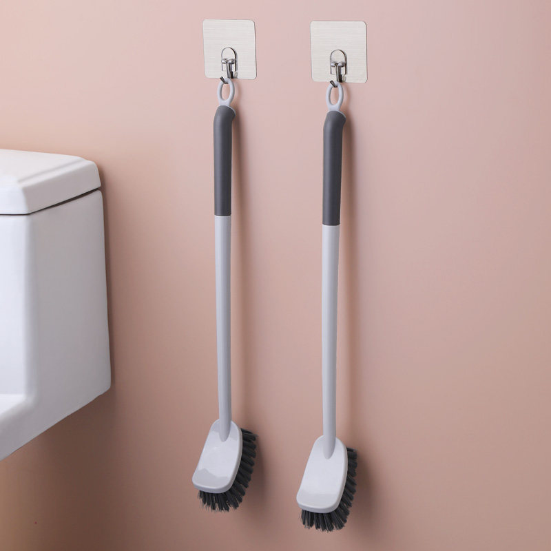 Home Wall-mounted Toilet Brush Makeup Room Wash Toilet Brush Wall-mounted No Dead End Toilet Brush Wash Toilet Cleaning Brush