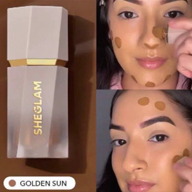 Cosmetics, three dimensional matte eye shadow for contouring, long-term effect