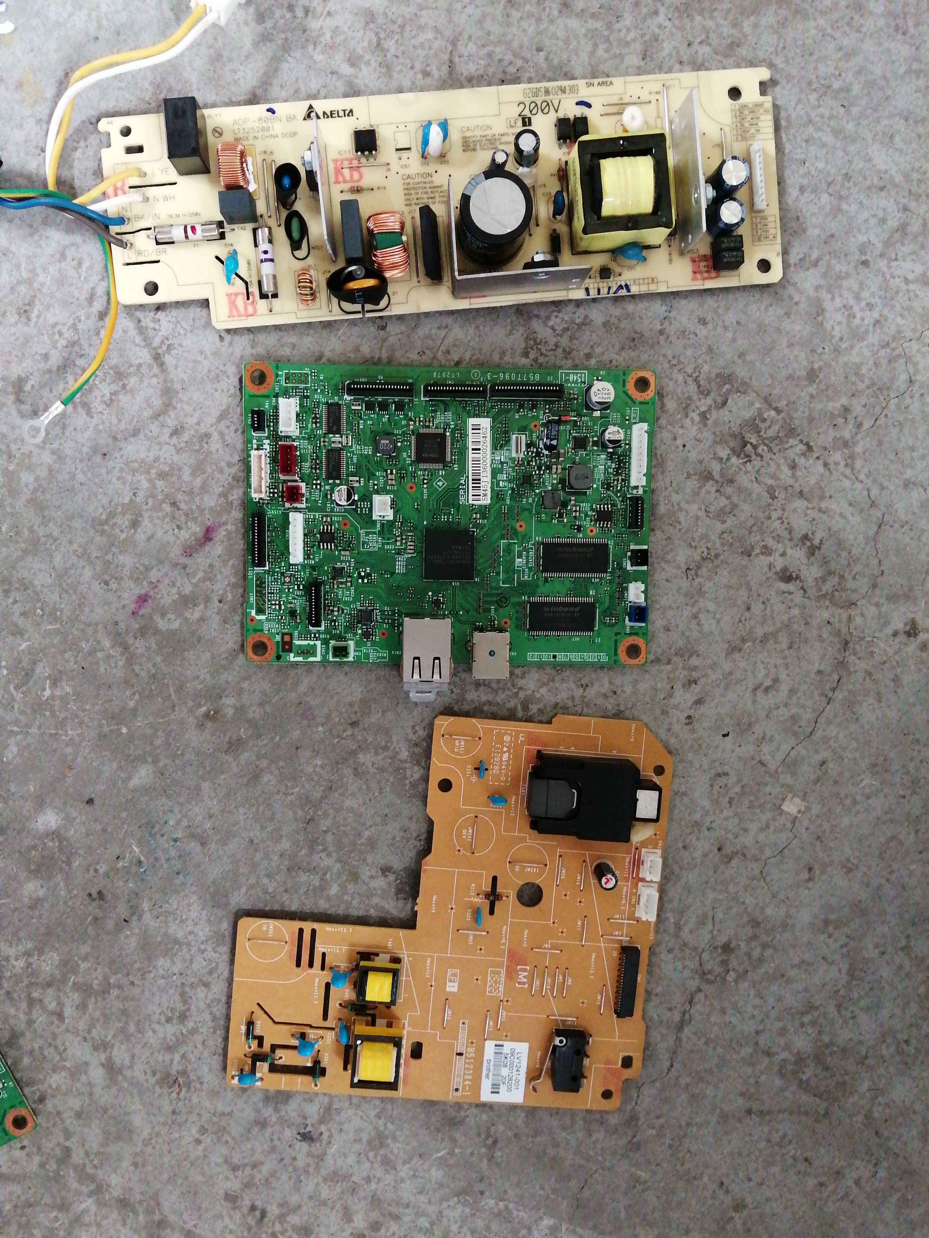 Lenovo M7605D 7655DHF 7455DNF 7675DXF motherboard interface board power board high voltage board