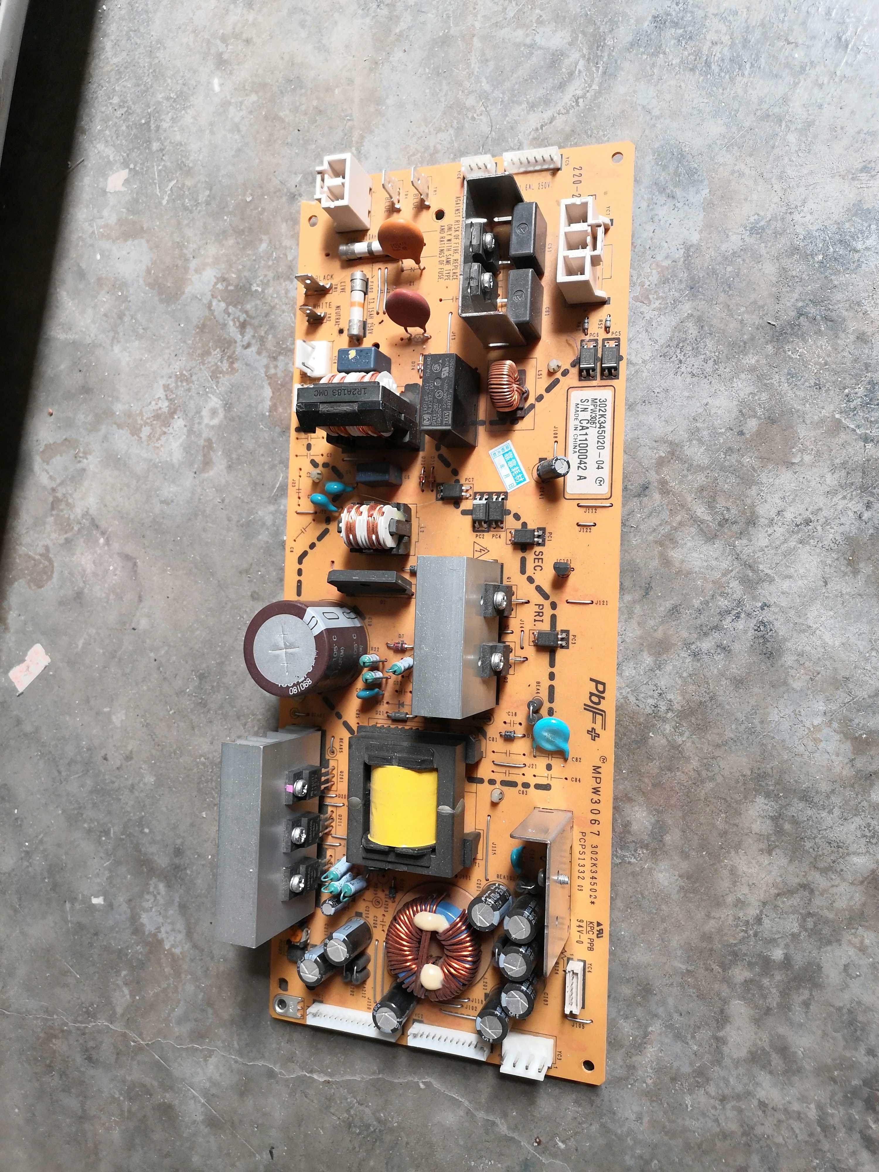 Kyocera FS-6025 6030 6525 6530MFP 3010i photocopier power supply board for mobile phone battery