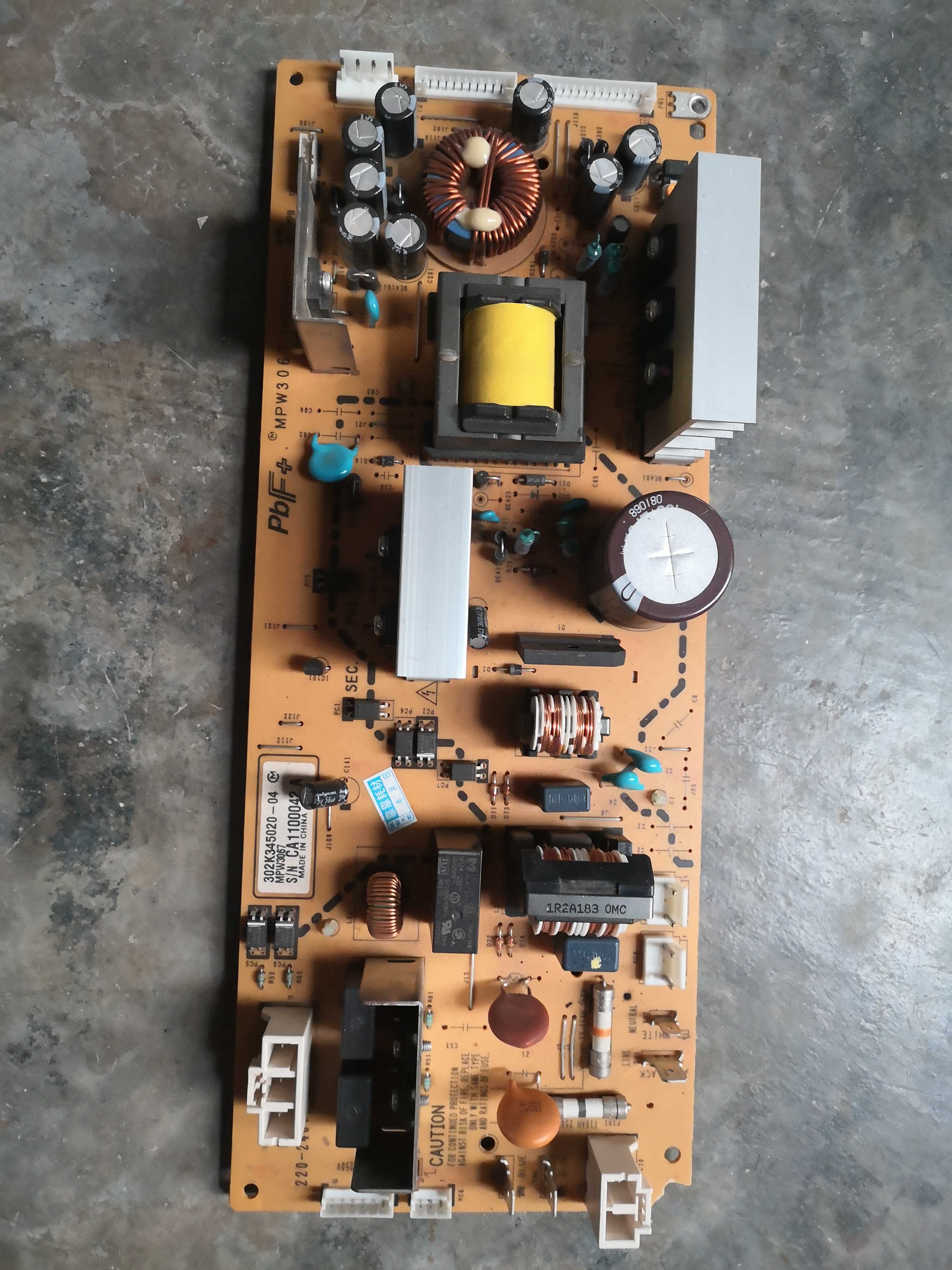 Kyocera FS-6025 6525 6530MFP Photocoper Power Panel for mobile phone battery high voltage board