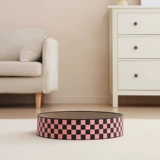 Розовые шахматы, коробка, круглая игрушка, кот