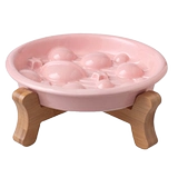 ПЭТ -керамика медленная пища миска шейки матки