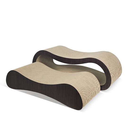 Cat scratching board, non-shedding vertical claw grinder, cat nest, integrated corrugated paper pull-out combination, extra large 8-figure set