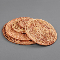 Dry foam mat Hand woven Vietnamese Rattan tea cup mat Table plate mat Bowl mat Tea cup pot mat Placemat Tea ceremony