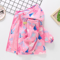 Girls sub-machine clothes 2022 new children thin suede jacket CUHK Outdoor Spring Autumn Thickening Wind Clothes Han Edition Blouse