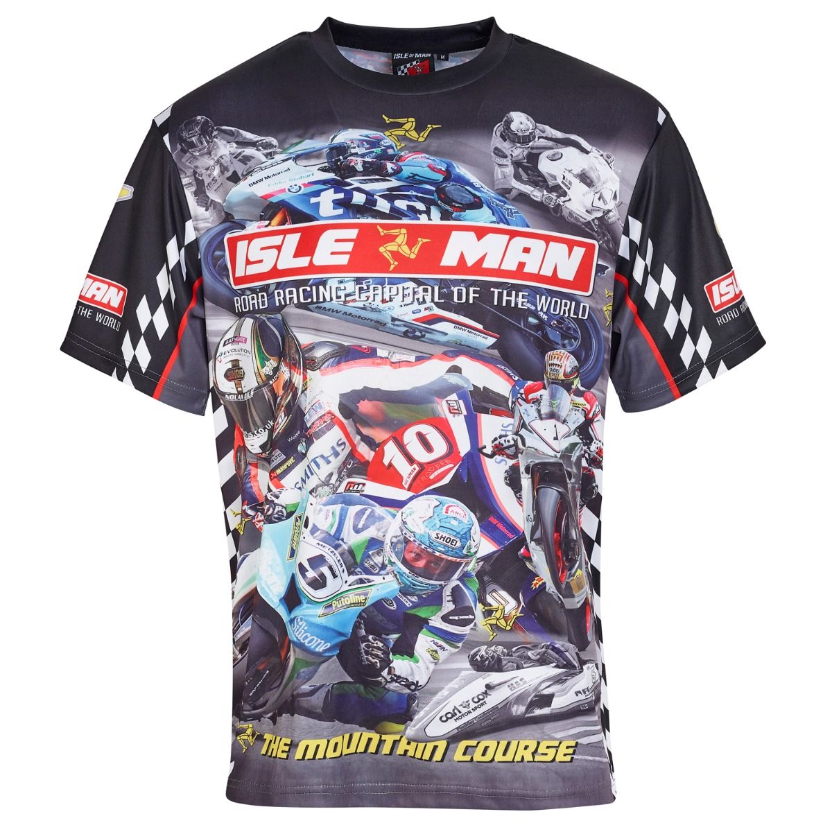 New Man Island Tt Runway Champion Jersey Racing T-shirt Locomotive Summer Speed Dry Breathable Short Sleeve Locomotive Culture Cardigan