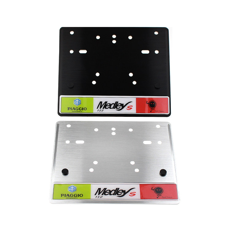 Motorcycle Byacho Medley Landmine 150 License frame CNC Aluminum Alloy License frame