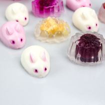 Bowl bowl baby hair cake wave tool stall rabbit baking horseshoe powder Silicone model Bowl cake mold cute