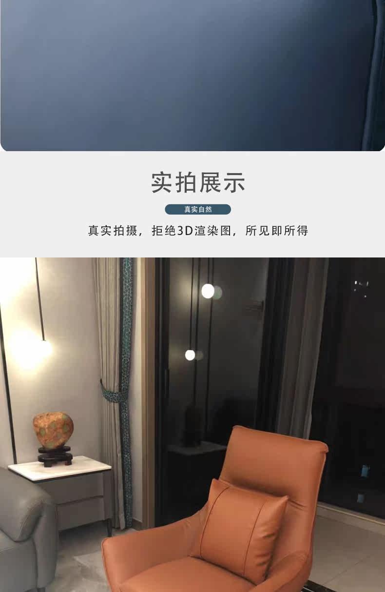 Стул ermes armchair北欧布艺休闲椅设计师创意酒店样板房靠背接待椅 OTHER