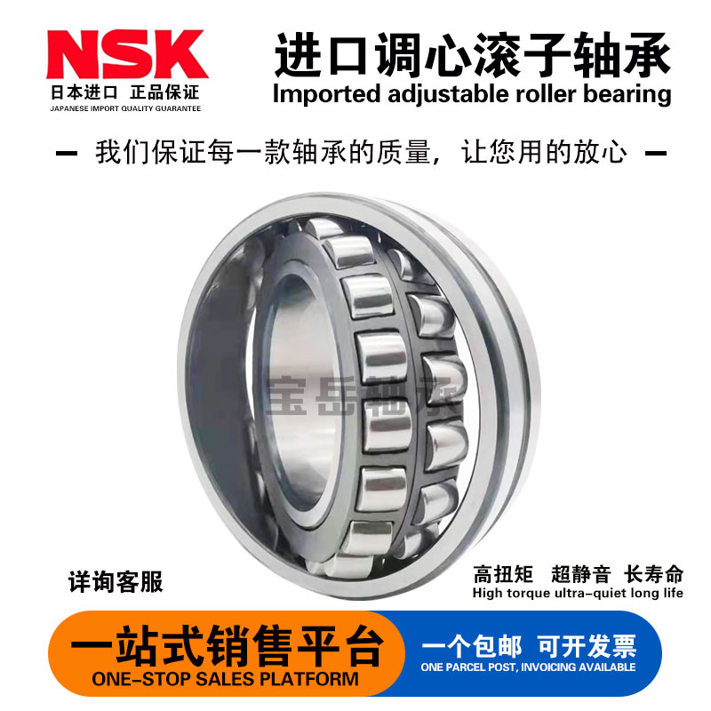 NSK Spherical Roller Bearings 22205 22206 22207 22208 22209 22210 22211