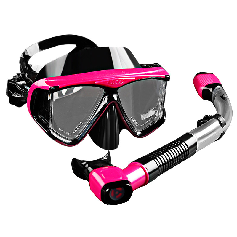 American VR swimming goggles waterproof snorkeling full dry snorkel myopia diving mask degree anti-fog swimming glasses