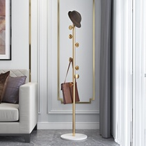 Nordic coat rack Floor hanger style pendant European storage Metal light luxury office Nordic wind coat rack