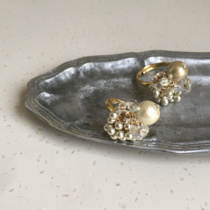 mushi handmade*Canned Jelly*Summer airy Japanese handmade open adjustable ring