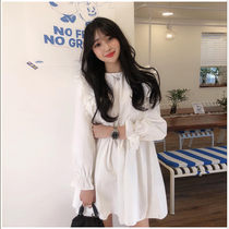 Herben windy dress nepotism red humbling fairy dress chic gentle and small subname Yuanyuan little fragrant wind and summer Korean version of dress