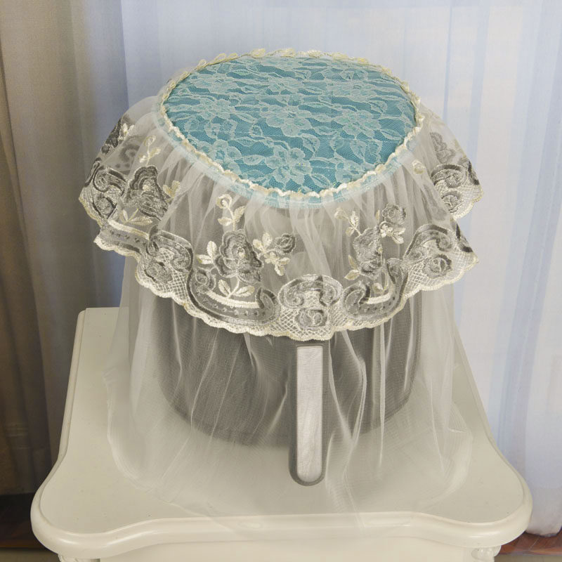 Скатерть 空气炸锅防尘罩保护罩内径简约布布艺方便帘布电饭煲套防油罩定制