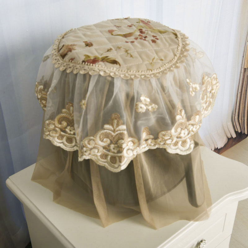 Скатерть 空气炸锅防尘罩保护罩内径简约布布艺方便帘布电饭煲套防油罩定制