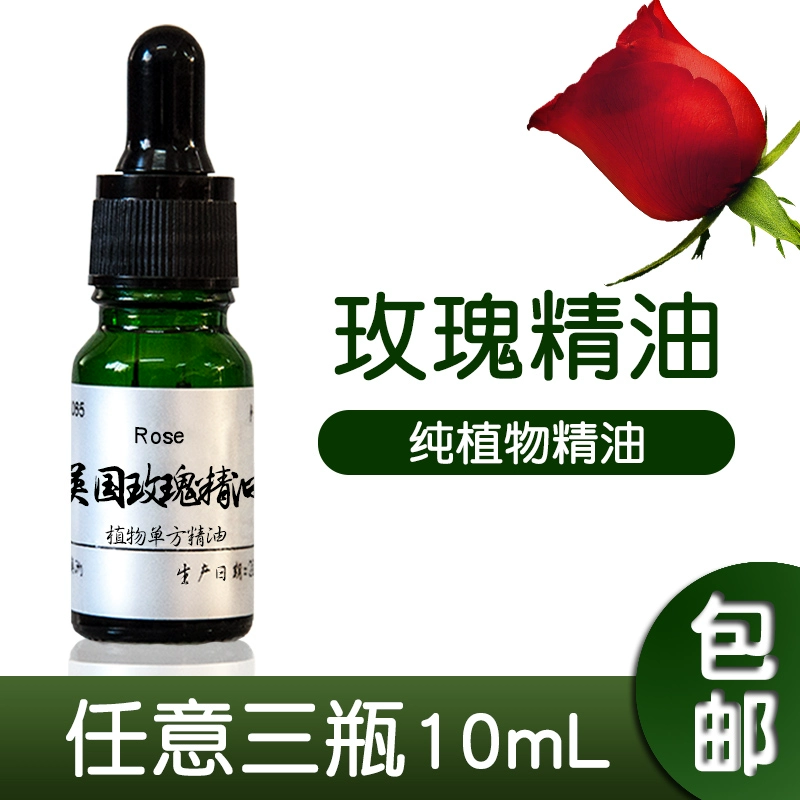 Tinh dầu hoa hồng Anh 99,9% nguyên chất tinh dầu đơn phương 10ml Tinh dầu dưỡng da mặt chăm sóc da dưỡng ẩm đích thực - Tinh dầu điều trị