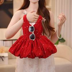 2025 New Style Casual Girl's Cake Skirt Puffy Skirt Women's Dress Princess Style Summer Flower Bud Skirt