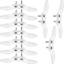 Cross-border selection 112MM extra large horn 2 screws 4 sets drawstring pull bead positioning hook fixed bracket