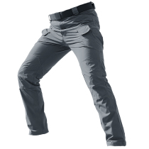 Quick-drying consul tactical trousers mens self-cultivation 7 Special Forces fans pants summer outdoor overalls straight training pants