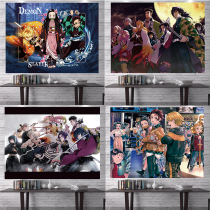  Ghost blade background cloth ins hanging cloth Net celebrity live room bedside Student dormitory bedroom wall cloth tapestry