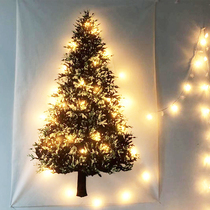 European foreign trade Christmas decoration hanging cloth hipster party holiday ins Christmas tree background cloth minimalist tapestry