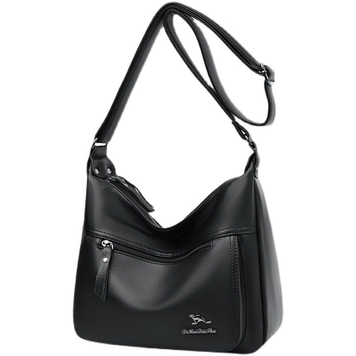 Кожаная сумка через плечо для матери и ребенка, сумка на одно плечо, из натуральной кожи